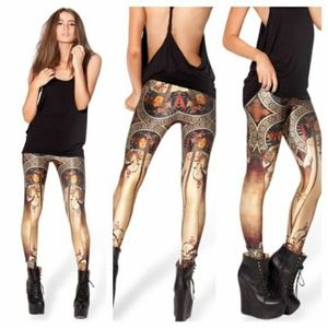 Blackmilk La Trappistine Leggings